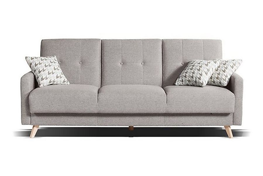 JVmoebel 3-Sitzer Sofa 3 Sitzer Design Polster Modern Textil Stoff Dreisitz günstig online kaufen
