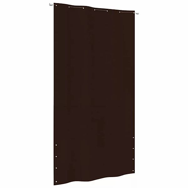 Vidaxl Balkon-sichtschutz Braun 140x240 Cm Oxford-gewebe günstig online kaufen