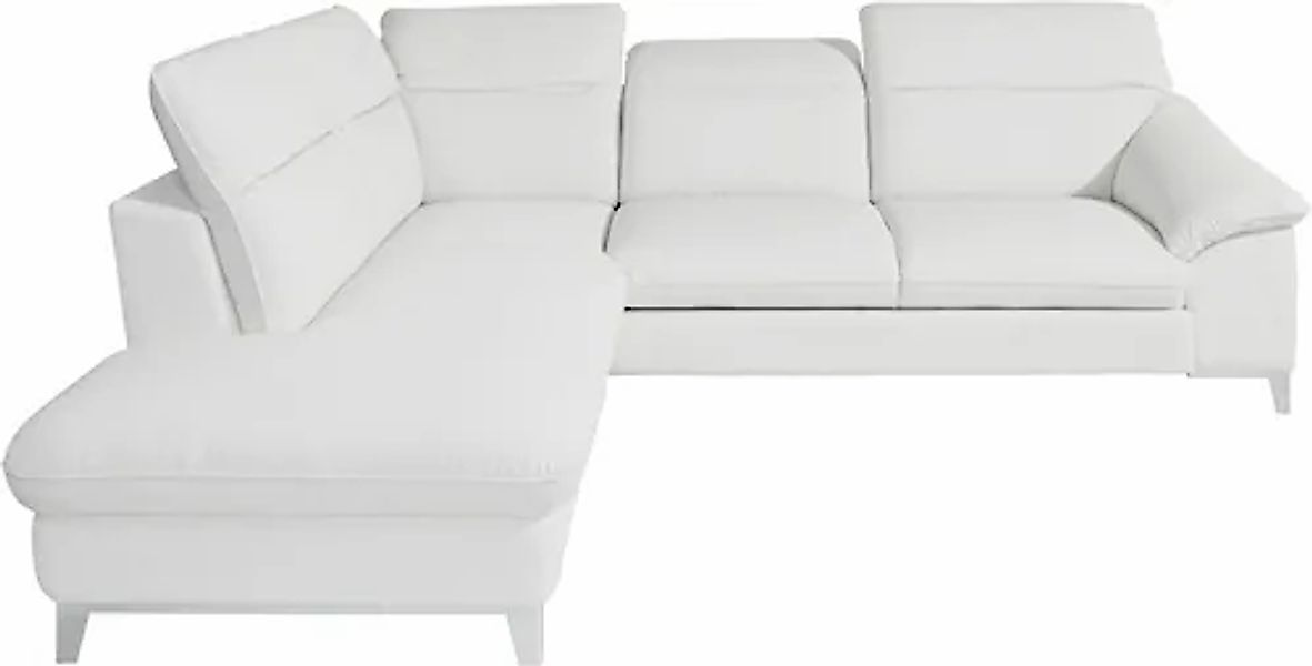 COTTA Polstergarnitur "Teresa", (Set), Set: bestehend aus Ecksofa und Hocke günstig online kaufen