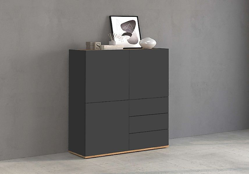 INOSIGN Highboard "GARDA,Kommode, Made in Italy, Breite 102 cm, Höhe 110 cm günstig online kaufen