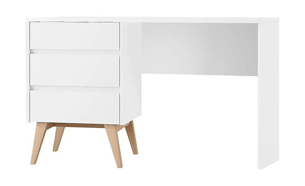 pinio Schreibtisch  Swing ¦ weiß ¦ Maße (cm): B: 125 H: 75 T: 60.0 Kindermö günstig online kaufen