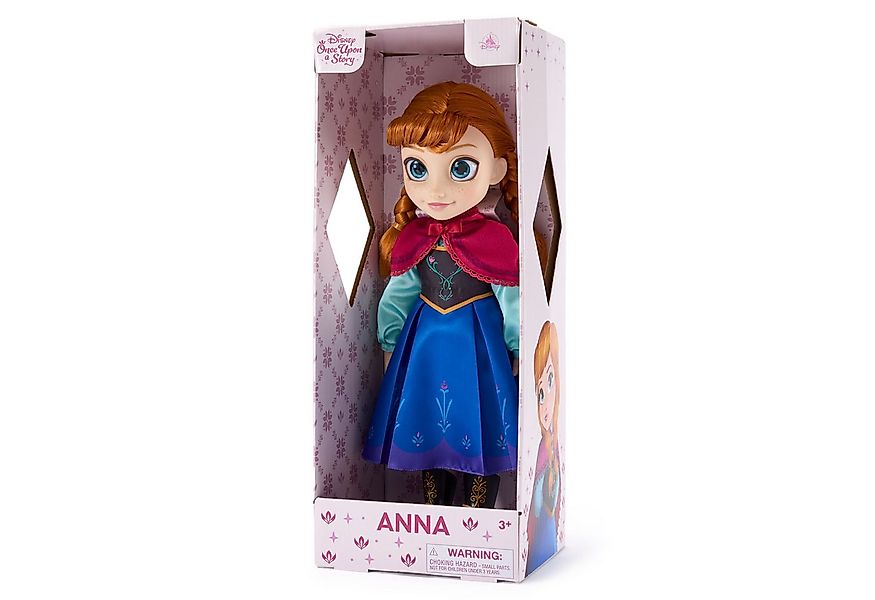 Disney Anziehpuppe Die Eiskönigin Anna Puppe- Disney Once Upon a Story Koll günstig online kaufen