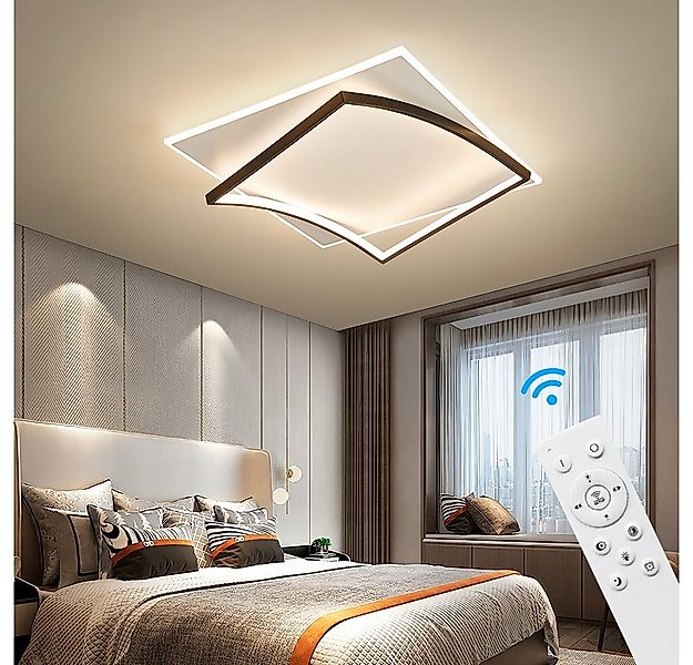 Eurotondisplay LED Deckenleuchte LED Deckenleuchte Fernbedienung Helligkeit günstig online kaufen
