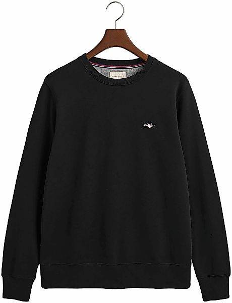 Gant Sweatshirt "REG SHIELD C-NECK SWEAT", mit Logostickerei auf der Brust günstig online kaufen