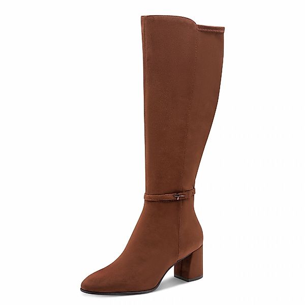 Tamaris Stiefel, Blockabsatz, Langschaftstiefel in veganer Verarbeitung günstig online kaufen
