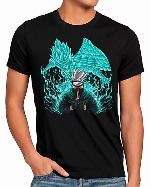 style3 Print-Shirt Herren T-Shirt Kakashi vs Susanoo sasuke hatake shikamar günstig online kaufen