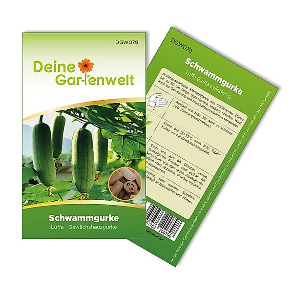 Deine Gartenwelt Schwammgurke Luffa Samen günstig online kaufen