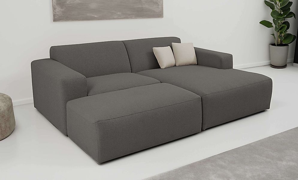 INOSIGN Ecksofa »Koa,228cm, L-Form, Modulsofa, Webstoff, Cord«, Designsofa, günstig online kaufen