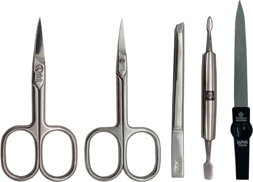 PFEILRING Maniküre-Etui, 5 tlg., Nappaleder günstig online kaufen