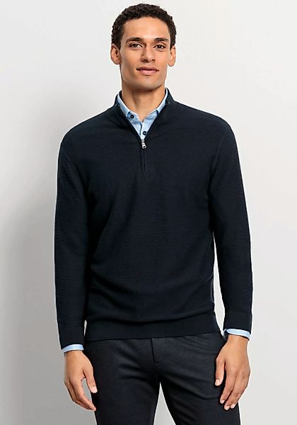 OLYMP Troyer "OLYMP Strick Casual", mit modischer Struktur günstig online kaufen