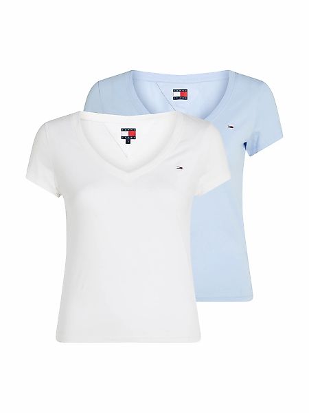 Tommy Jeans T-Shirt TJW 2PACK V-NECK günstig online kaufen