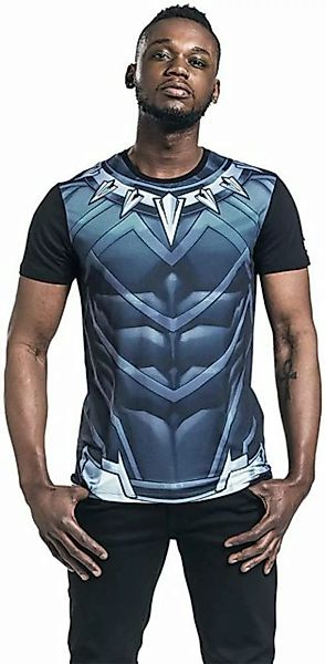 MARVEL T-Shirt Black Panther Cosplay T-Shirt Marvel Comis Superhelden Blau günstig online kaufen
