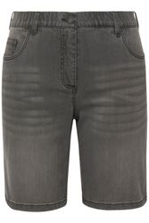 Ulla Popken Bermudas Jeansbermuda Mandy 5-Pocket-Form günstig online kaufen