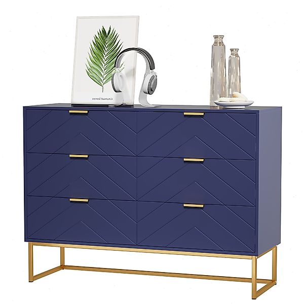 UEV Sideboard mit 6 Schubladen, Highboard günstig online kaufen