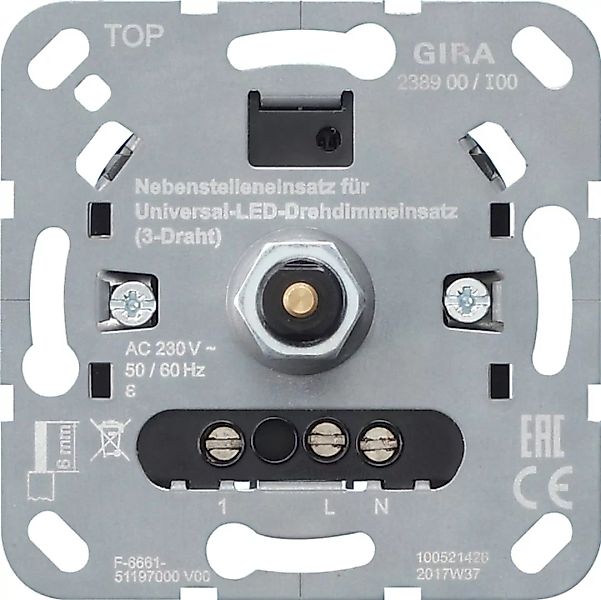 Gira LED-Dimmereinsatz 3-Draht 238900 günstig online kaufen