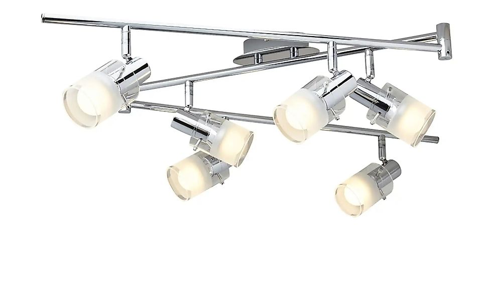 KHG LED- Deckenstrahler, 6-flammig, chrom ¦ silber ¦ Maße (cm): B: 170 H: 1 günstig online kaufen