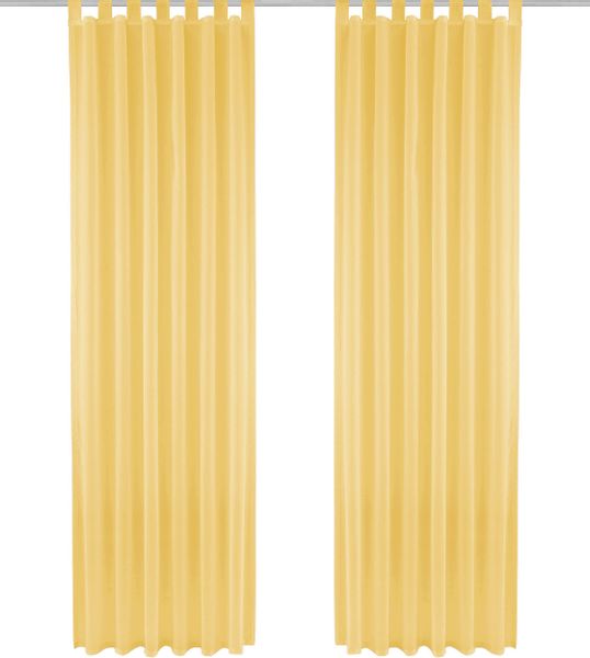 my home Gardine "XANA mit Ösen, Kräuselband oder Schlaufen" Kräuselband 1 S günstig online kaufen