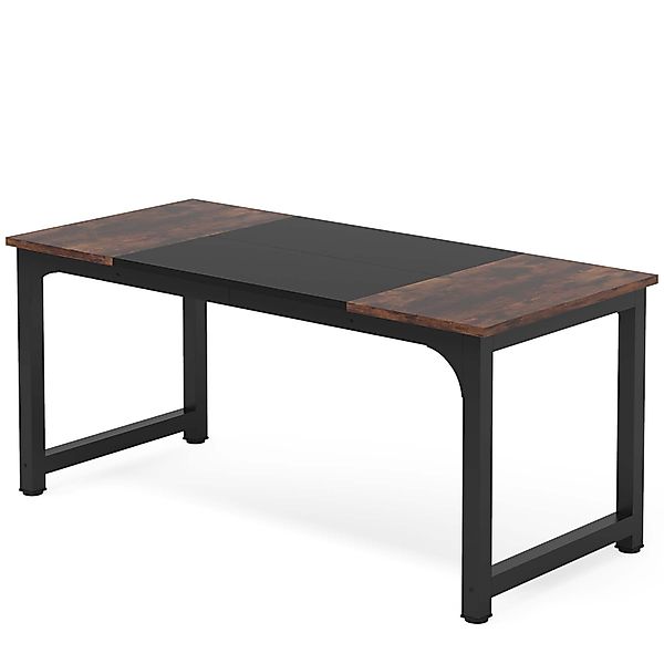 Tribesigns Arbeitstisch 160/180x80 cm, großer Industrial günstig online kaufen