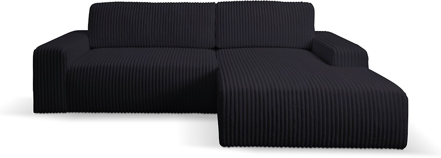 WERK2 Ecksofa "Hugo-L, kuschelweiche Trendstoffe Cord und Breitcord, L-Form günstig online kaufen