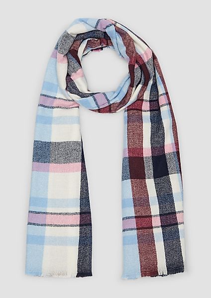 s.Oliver Schal Tuch, Karierter Schal mit günstig online kaufen