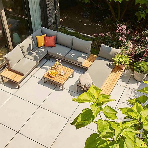 Siena Garden Gartenlounge-Set "Alvida" 5 Stk. tlg. günstig online kaufen