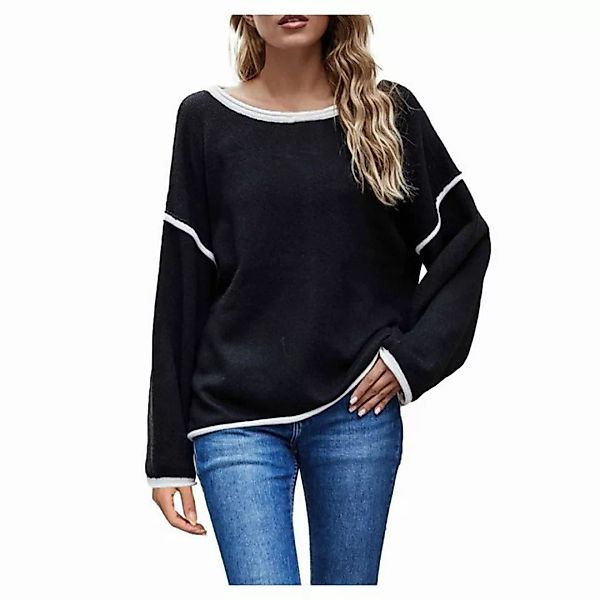 RUZU UG Strickpullover Pullover, weite Pullover, Damenpullover (1-tlg) günstig online kaufen