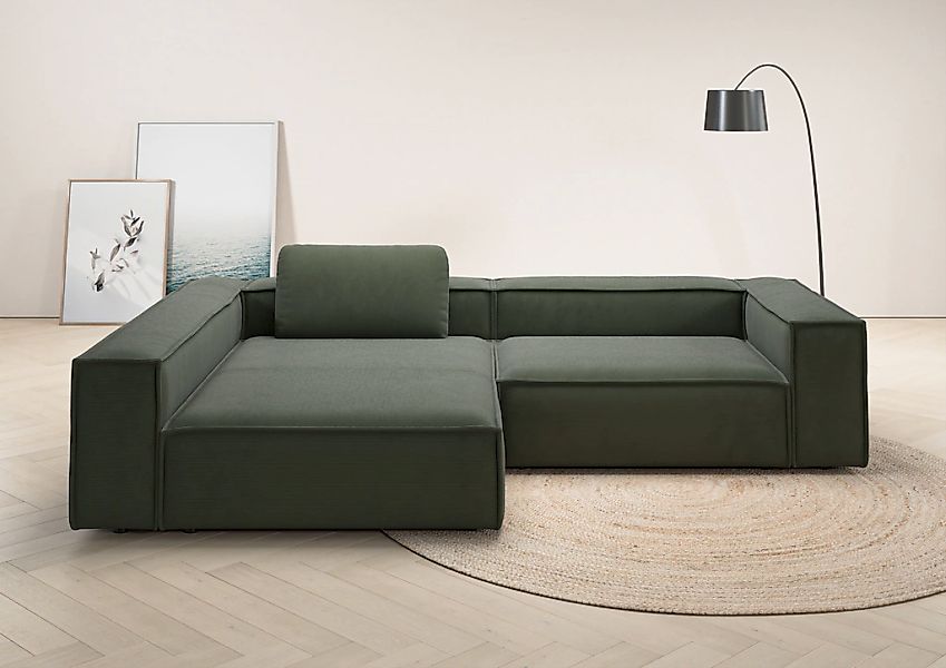 Home affaire Ecksofa "Watertown, moderne XXL L-Form, 306 cm breit" Komforta günstig online kaufen