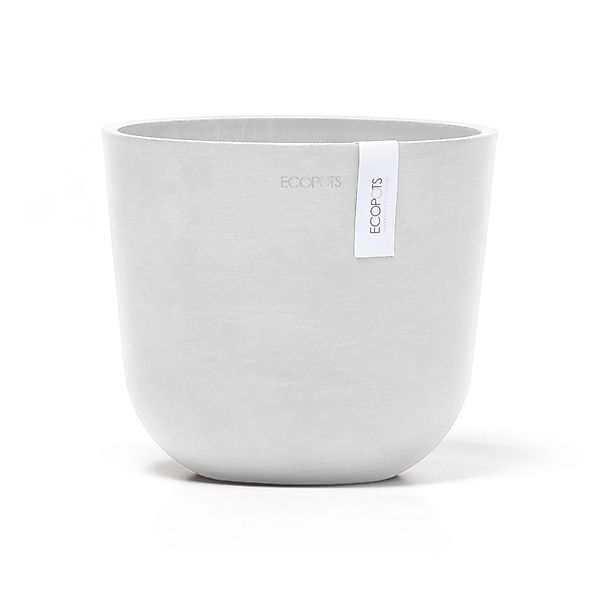 ECOPOTS Blumentopf Oslo Mini 19 Weiß, für den Innenbereich günstig online kaufen