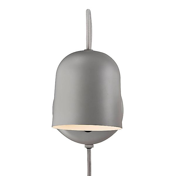 Wandleuchte Angle, mit Kippschalter, grau günstig online kaufen
