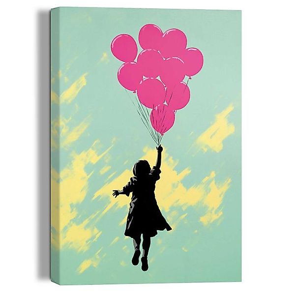 Wandbild BALLONS UP Giclee on Canvas ca. 20x30 cm GCN93631 günstig online kaufen