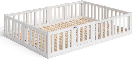 Bellabino Kinderbett Tapi (Bodenbett mit Rausfallschutz günstig online kaufen