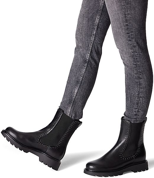 Tamaris Chelseaboots, Blockabsatz, Stiefelette, Bikerboots mit günstig online kaufen