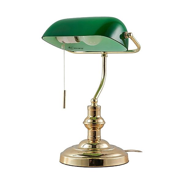 Lindby Tischlampe Milenka 9620987 Retro Vintage Antik in Gold Messing aus M günstig online kaufen
