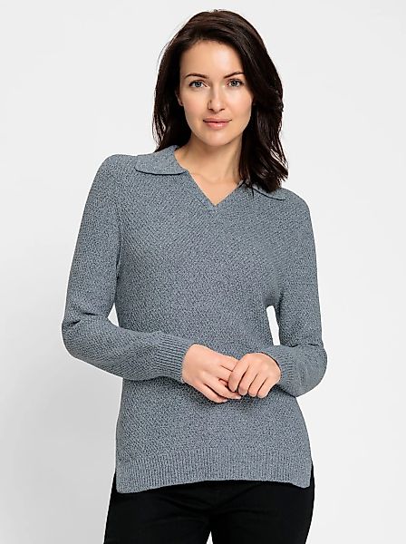 Inspirationen Strickpullover "Polopullover" günstig online kaufen