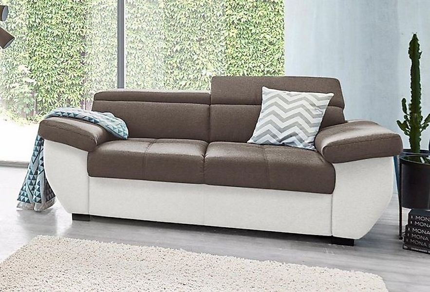 COTTA 2-Sitzer "Speedway", Big-Sofa mit Kopfteilverstellung günstig online kaufen