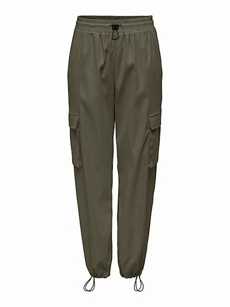 ONLY Stoffhose Cargo Hose Lässige Stoff Pants ONLCASHI 6042 in Olive günstig online kaufen