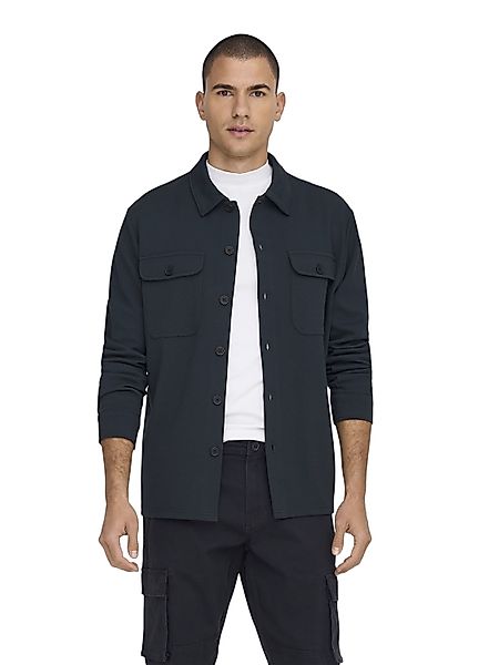 ONLY & SONS Langarmhemd ONSNEWKODYL OVERSHIRT (1-tlg) günstig online kaufen