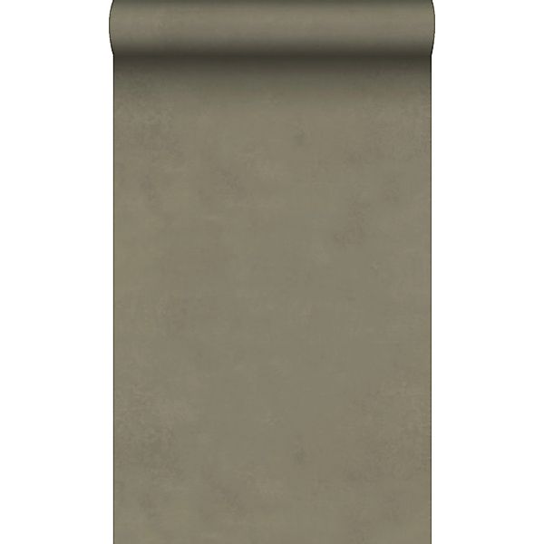 Origin Wallcoverings Tapete Lehmputz Dunkelgrün 50 x 900 cm günstig online kaufen