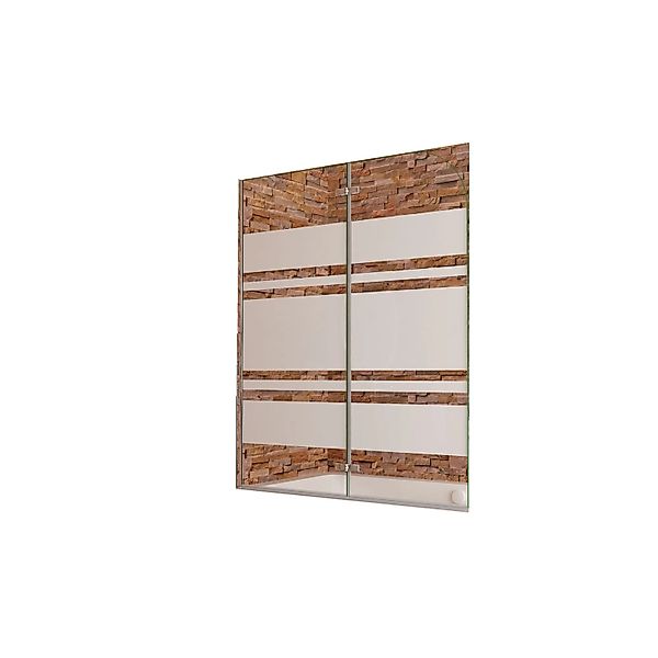 Duschparadies Badewannenaufsatz Badewannenfaltwand 100x140cm Duschabtrennun günstig online kaufen