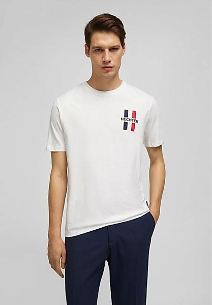 HECHTER PARIS T-Shirt mit farbigen Akzenten und HECHTER-Druck günstig online kaufen