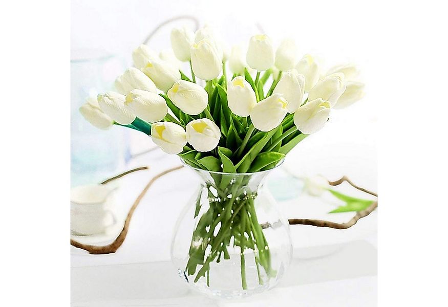 Kunstblume 10er Set künstliche Tulpen Tulpe, REDOM, Höhe 33 cm, dekorative günstig online kaufen