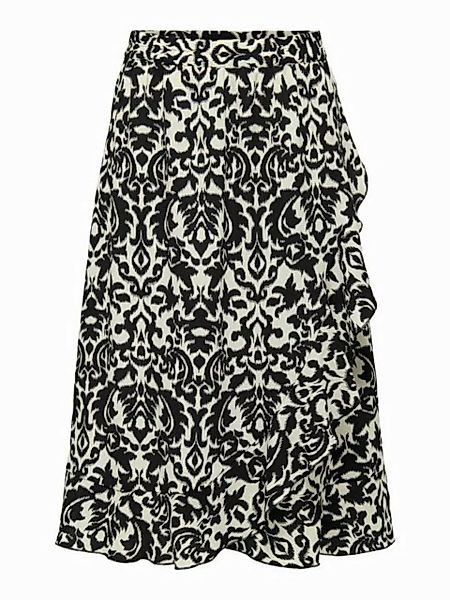 ONLY Wickelrock ONLCARLY FLOUNCE LONG SKIRT günstig online kaufen