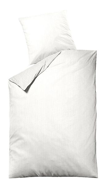 MONDO Bettwäsche MUSE, Cremeweiß, Baumwolle, Crinkleoptik, günstig online kaufen
