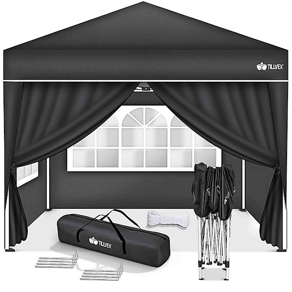 tillvex Partyzelt tillvex® Pavillon 3x3m Wasserdicht günstig online kaufen