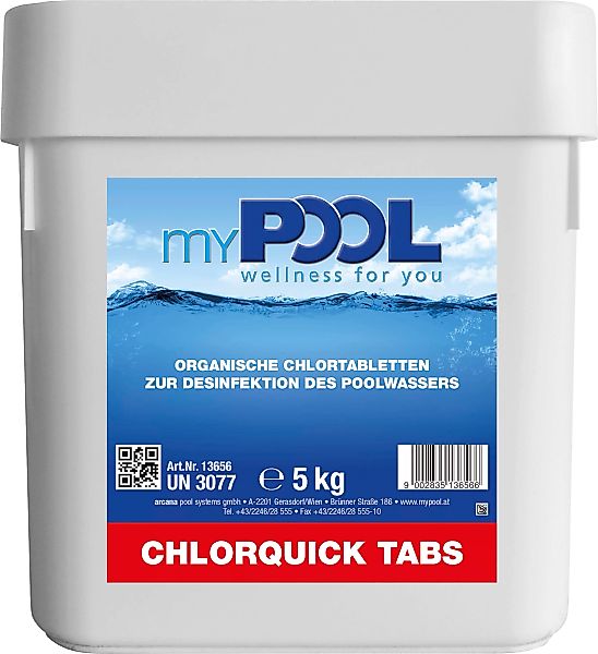 my POOL BWT Chlortabletten "MY Chlorquick Tabs 20 g", (1 St.) günstig online kaufen