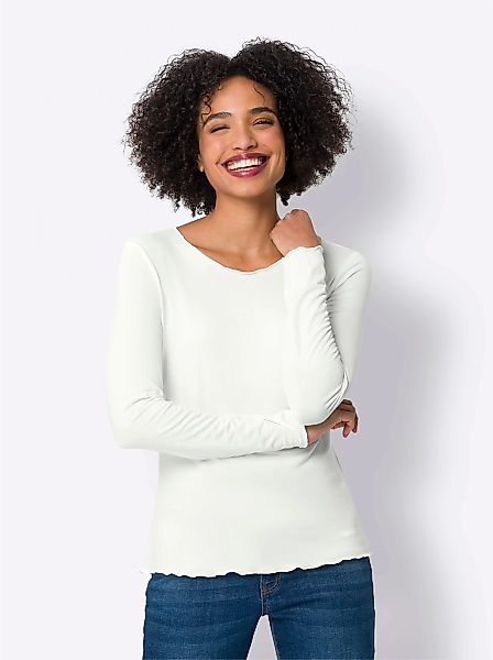 heine Langarmshirt "Doppelpack Shirts" 2 Stk. tlg. günstig online kaufen