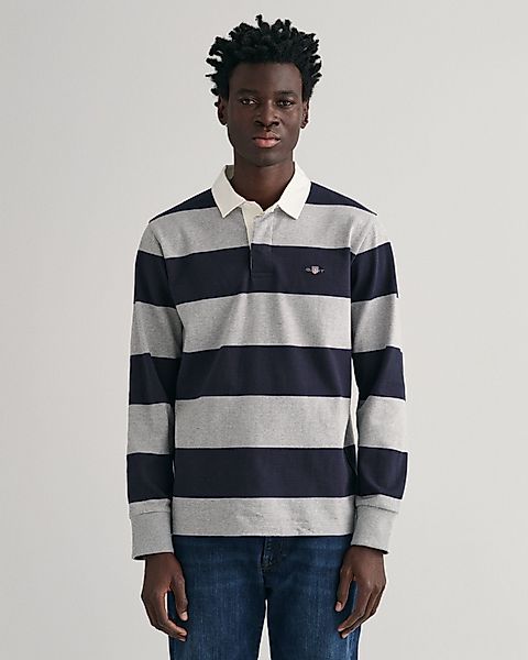 Gant Rugbyshirt REG SHIELD BARSTRIPE HEAVY günstig online kaufen