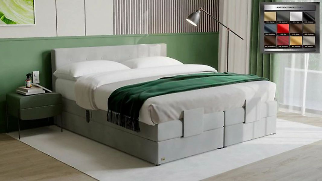 PAARA Boxspringbett 25GM elektrisch verstellbar mit Motor Dachschräge, Belü günstig online kaufen