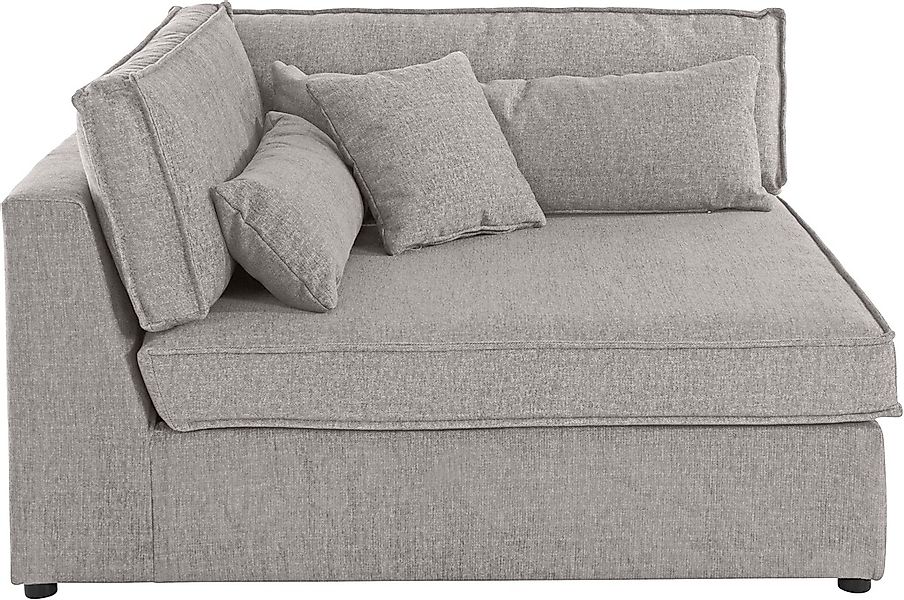 RAUM.ID Sofa-Eckelement "Enid", Teil eines Modulsofas, fester Sitzkomfort, günstig online kaufen