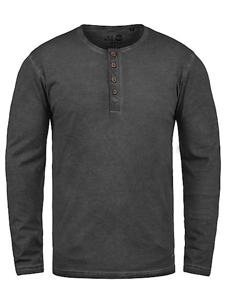 !Solid Rundhalsshirt SDTimur Longsleeve mit Used-Look günstig online kaufen